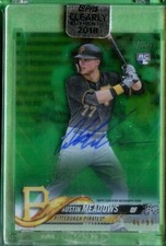 AUSTIN MEADOWS2018 TOPPS CLEARLY AUTHENTIC ROOKIE AUTO /99 PITTSBURGH PIRATES
