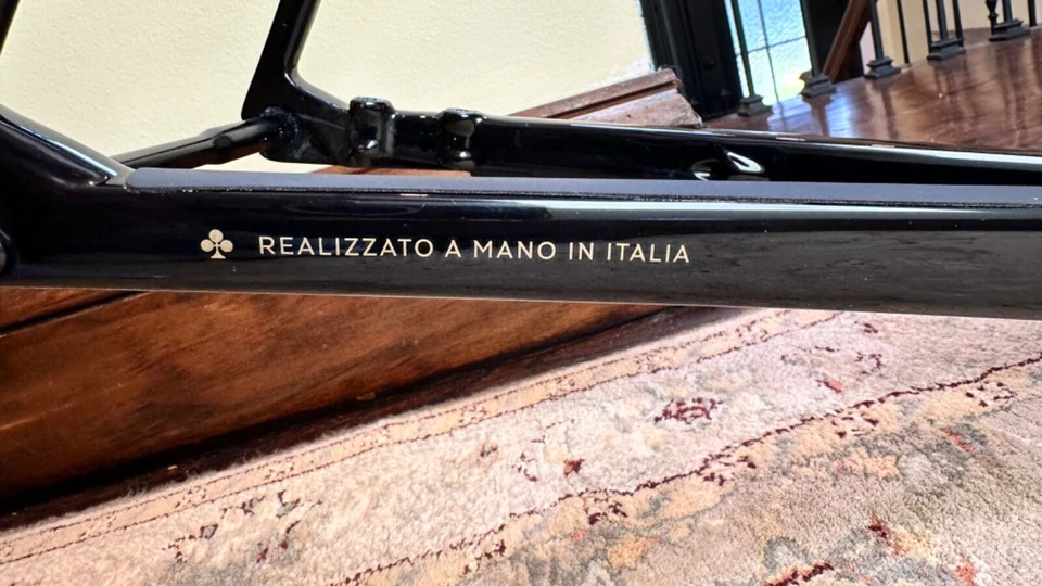  Colnago C68 Ti.  Feito na Itália!  Tamanho 53.  Porcas de poeira de titânio impressas em 3D    - Imagem 2 de 4