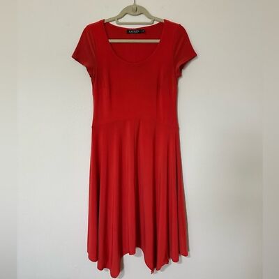 strapless open back dress Ralph Lauren S/S Knit Dress