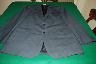 Brooks Brothers, Kleid, grau hellblau kariert, Wolle, Us 42R, siehe Details