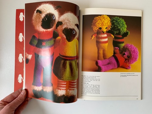 Treasury of Dolls and Cuddly Toys Book Family Circle Book with Patterns Vintage - Picture 11 of 16