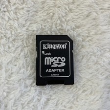 Kingston Micro SD Adapter Memory Card