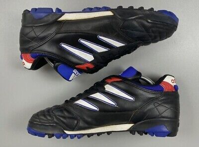 1995 Adidas Questra TF Turf US 12 leather vintage soccer 1995 Adidas Questra TF Turf US 12 leather vintage soccer