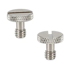 2pcs CAMVATE Nickel Brass 1/4"-20 Screw for Camera Cage Rig Gimbals Plate Tripod