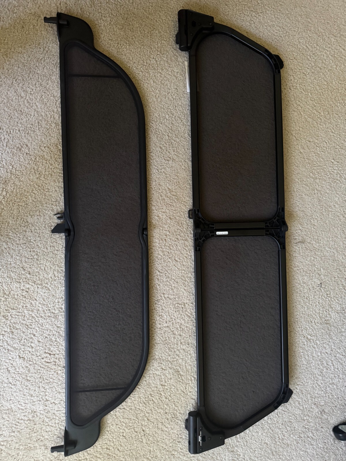 2009-2014 FERRARI CALIFORNIA WIND STOP DEFLECTOR 84743800 OEM WITH CASE