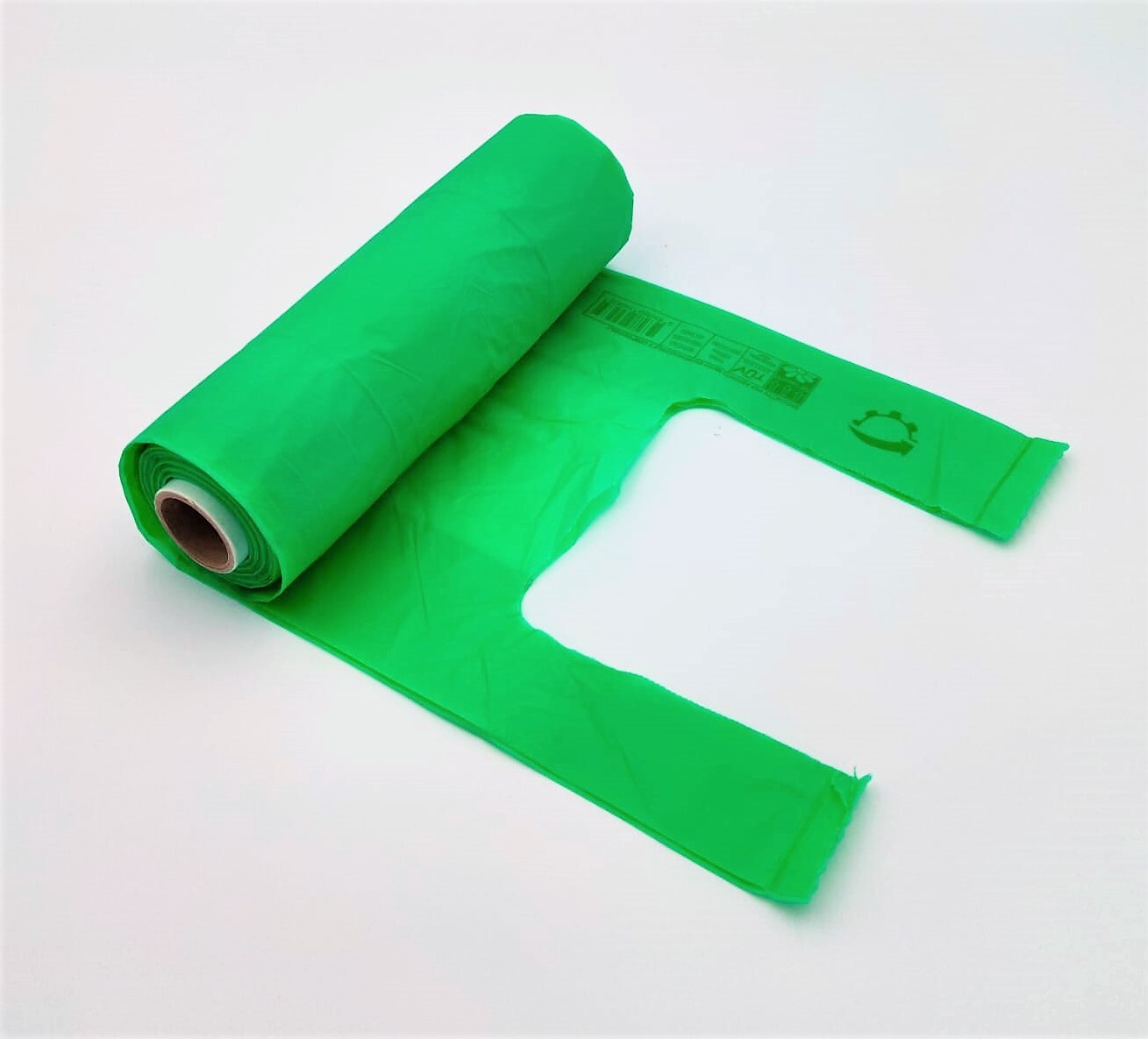 3 Rotoli Di Buste Shopper Verde Biodegradabili - 165 Buste Per Raccolta Organica - Foto 10