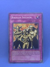YUGIOH! Backup Soldier PSV-028 1st Edition Super Rare Y2  LP