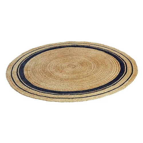 Handmade Jute Area Rug, Jute Classic Quality Natural Home Decor Braided - Picture 3 of 4