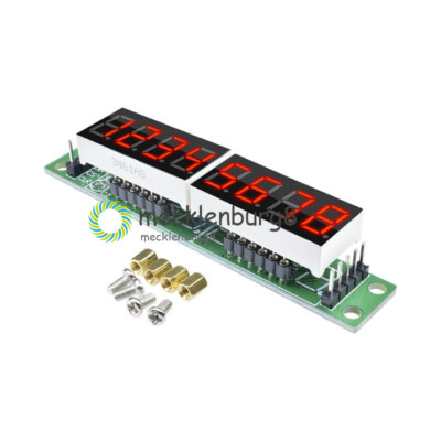 8-Digit LED Display MAX7219 Digital Control Tube Module Red Matrix For Arduino