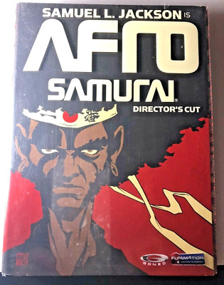 Afro Samurai Directors Cut DVD 2 Disc Set Samuel L Jackson