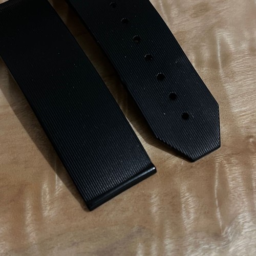 HUBLOT Kautschuk Gürtel schwarz 301 Series Big Bang 44mm Uhrenarmband Band gebraucht Japan - Bild 4 von 6