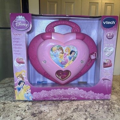 Rare 2010 VTech Disney Princess Magical Learning Laptop Pink With Key BRAND NEW