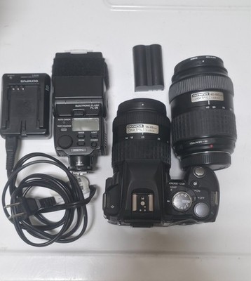 Olympus EVOLT E-500 8.0MP CCD Sensor w/ 14-45mm & 40-150mm lens & FL36 Flash