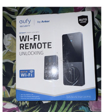 Eufy by Anker Security Smart Lock R10 Wi-Fi Keypad Auto Relocking App Black