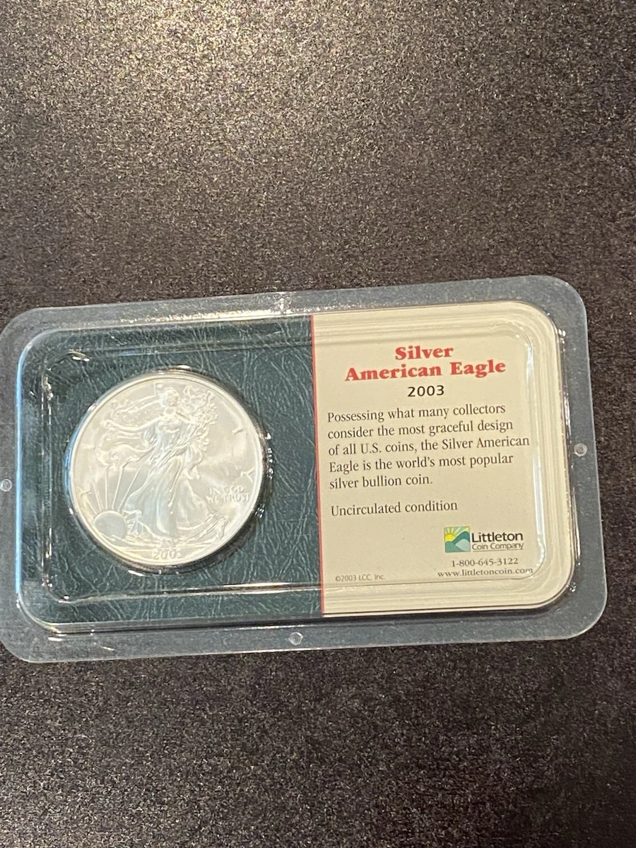 American Eagle Uncertified 2003 Silver Bullion Coins for sale | eBay