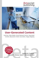 Lambert M. Surhone (U. A.) | User-Generated Content | Taschenbuch | Englisch