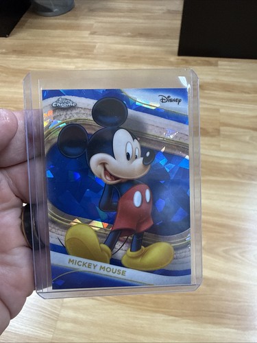 Mickey Mouse [Red Sapphire Refractor] #1 card
