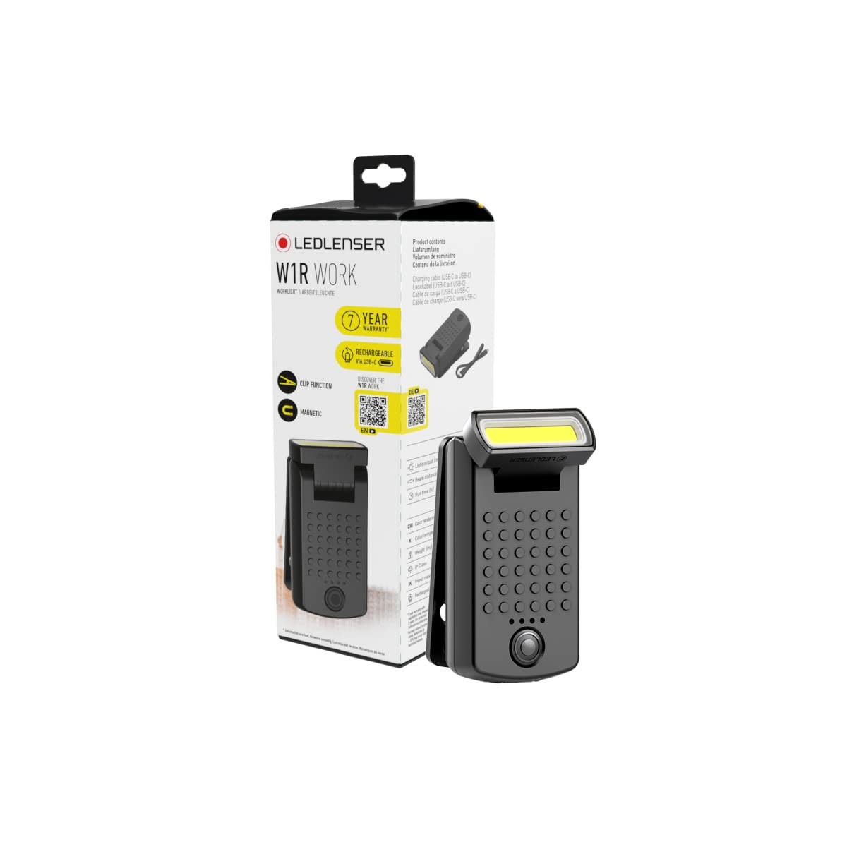 W1R Work lampe de travail LED finie la galère d'éclairage avec la base aimantée