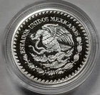 2023 Mexico .999 Silver 1/ 10 oz Onza | Proof Mexican Coin in cap