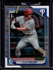 2024 Bowman Aidan Miller Chrome 1st Prospect #BCP-27 Phillies