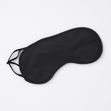 3 Pack Polyester Eye Mask Black Sleep Shade Blindfold For Travel Sleeping Aid 