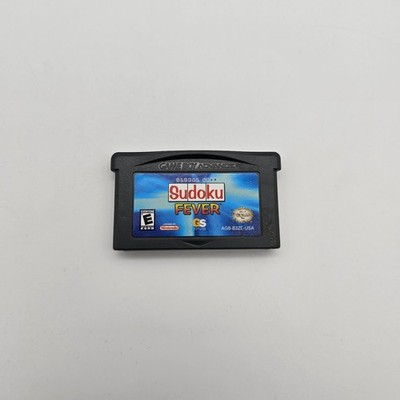 Global Star Sudoku Fever Game Boy Advance Nintendo GBA Authentic Cart ONLY