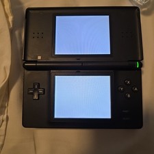 Nintendo DS Lite  Black  Tested  Working No Charger