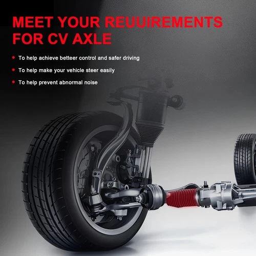 2x Automatic Front CV Axle Shaft For Honda Accord 2003 2004 2005 2006 2007 2.4L - Picture 8 of 19