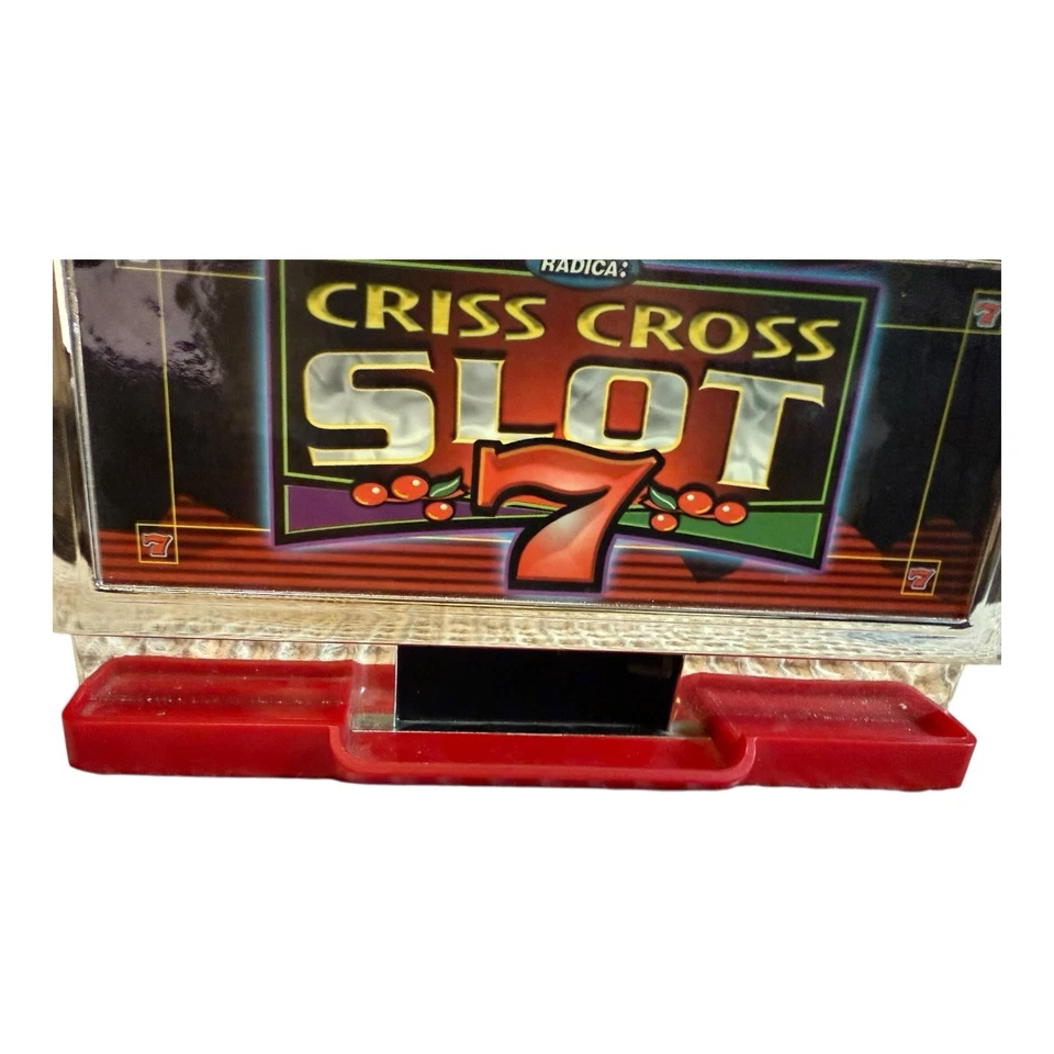 Radica Criss Cross Ranura 7 Modelo 73050 Versión Sobremesa - Funciona Foto 4 de 4