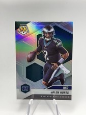 2021 Panini Mosaic - Variations NFC Jalen Hurts #208 Silver Prizm
