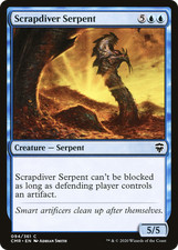 Scrapdiver Serpent #94 (LP) Commander Legends CMR Magic MTG