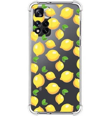 Silikonhülle Antischock Für Xiaomi Redmi Note 11 Pro+ Plus 5G Design Limetten