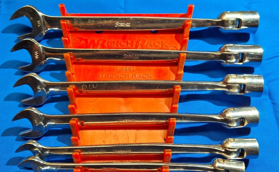 Snap-On FHO607 7pc SAE flex head 12pt/6pt socket wrench set 3/4" - 3/8" - Image 2 of 4