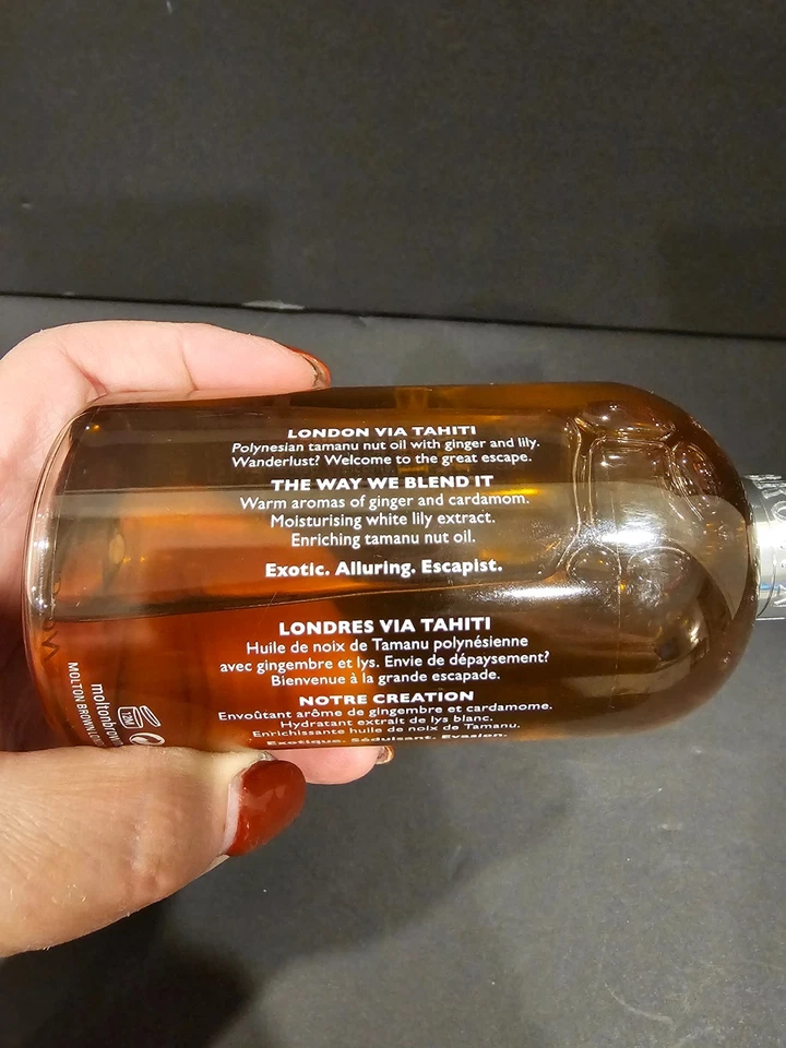正品 Molton 棕色姜莉沐浴露 10 盎司英格兰新品 — 第 2/2 张图片