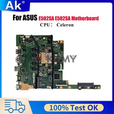 E502SA Laptop Motherboard For ASUS EeeBook E502S Mainboard W/ Celeron CPU