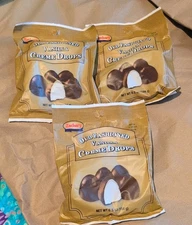 Zachary Old Fashioned Vanilla Creme Drops Chocolate 3-Bags 6.5 Oz Fresh Oct 2025