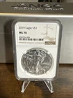 2019 American Silver $1 Eagle NGC MS70