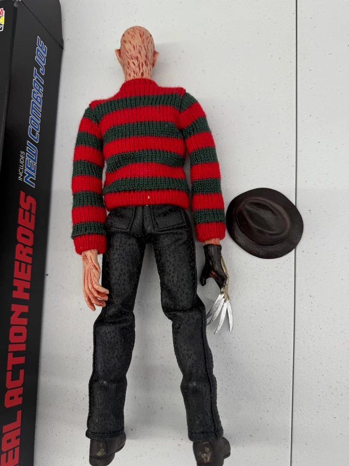 Medicom Фредди Крюгер 1:6 фигурка ограниченного тиража #0356 винтажный ужас редкая - Изображение 3 из 4