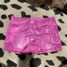 Capezio Pink Nylon Spandex Dance Shorts Size L Unisex