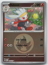 Raboot Fire Energy Reverse Holofoil ME: Ascended Heroes 037/217 NM