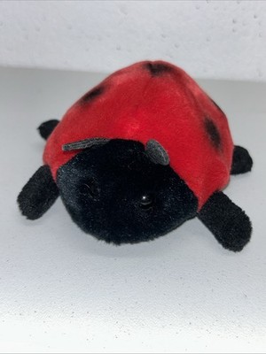 Aurora World Plush - Mini Flopsie - LADYBUG LADYBIRD (7 inch) Red Insect Bug P5