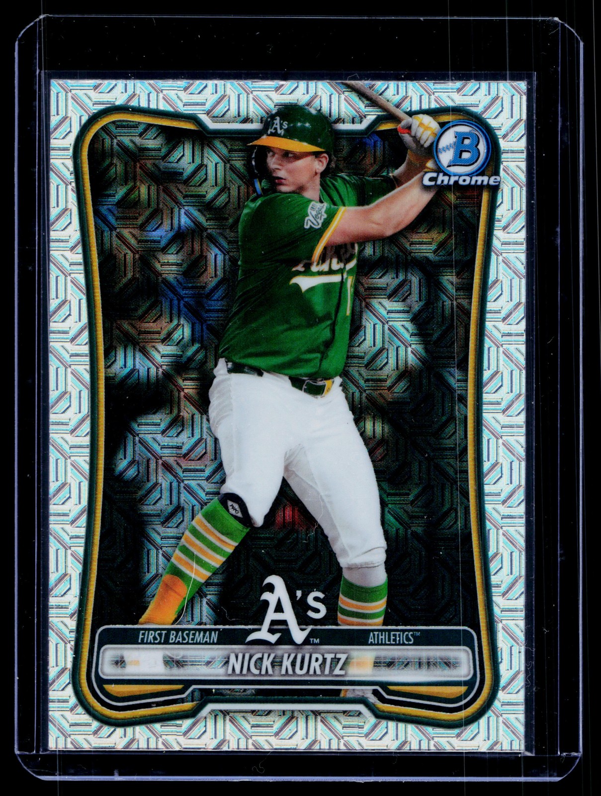 2026 Bowman #10 Nick Kurtz Chrome Mojo Refractors