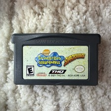SpongeBob SquarePants SuperSponge (Nintendo GBA) CART ONLY!