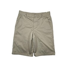 Boys Under Armour Match Play Shorts Beige Size 18 30x10