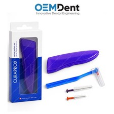 Curaprox Ortho Pocket Set bretelle cura kit viaggio spazzolino spazzolino interdentale