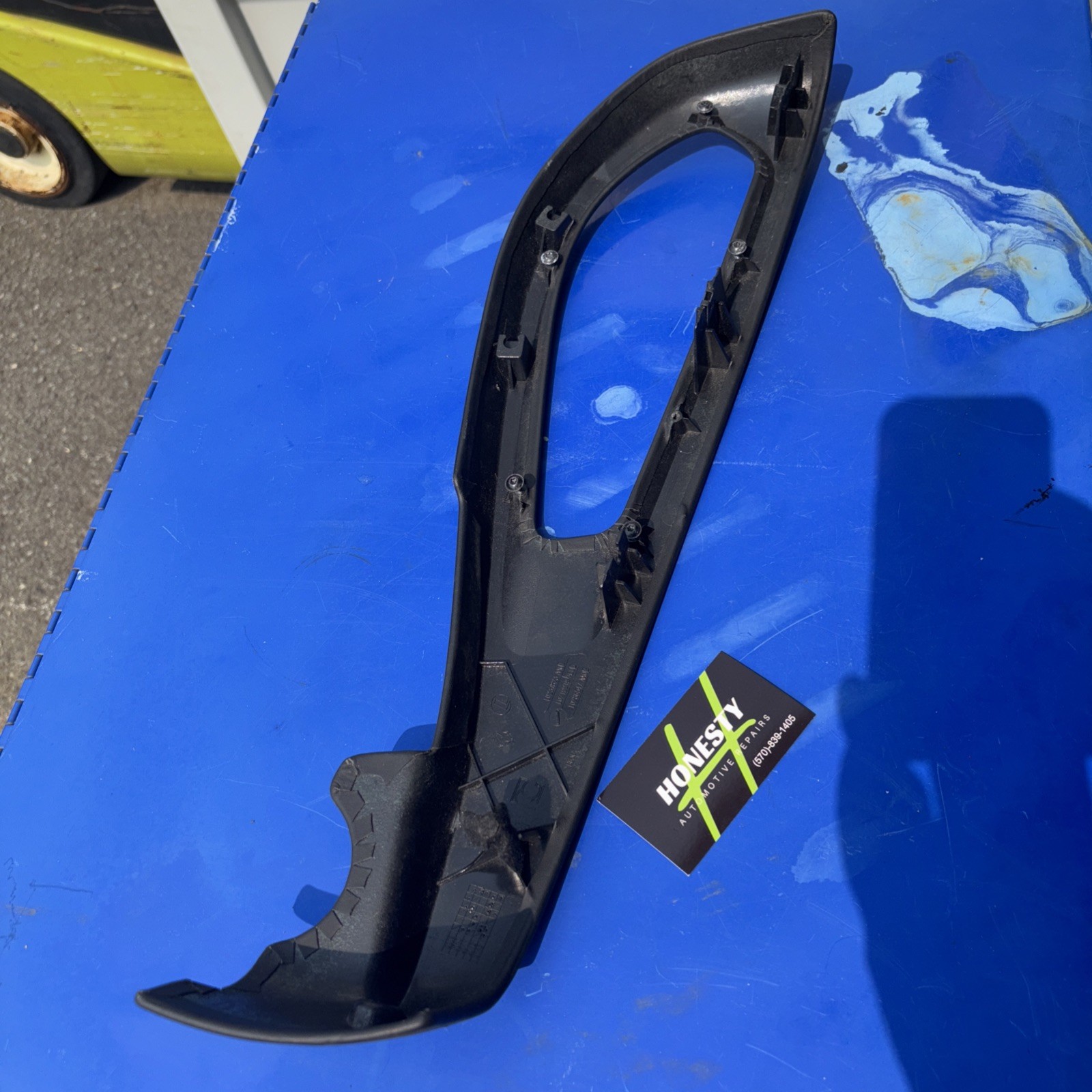 Ferrari 488 Outer Lateral Seat Base Cover Panel (OEM, Used)