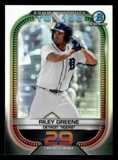 2021 BOWMAN SCOUT'S TOP 100 REFRACTOR #BTP-29 RILEY GREENE NM