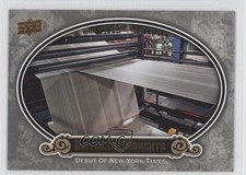 2009 Upper Deck A Piece of History Historical Moments Debut the NY Times 1u7