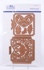 Spellbinders A POCKET FULL OF LOVE Large Die of the Month Jan 2022 NEW Pockets