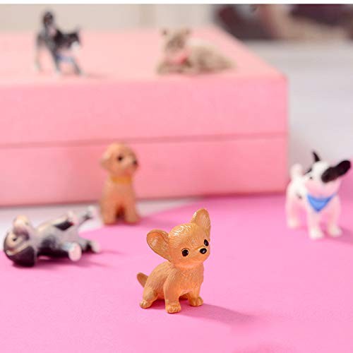 Mini Tier Figur Menschen Haustier Hund Katze Figuren Puppenhaus Rollenspiel Figuren... - Bild 4 von 7